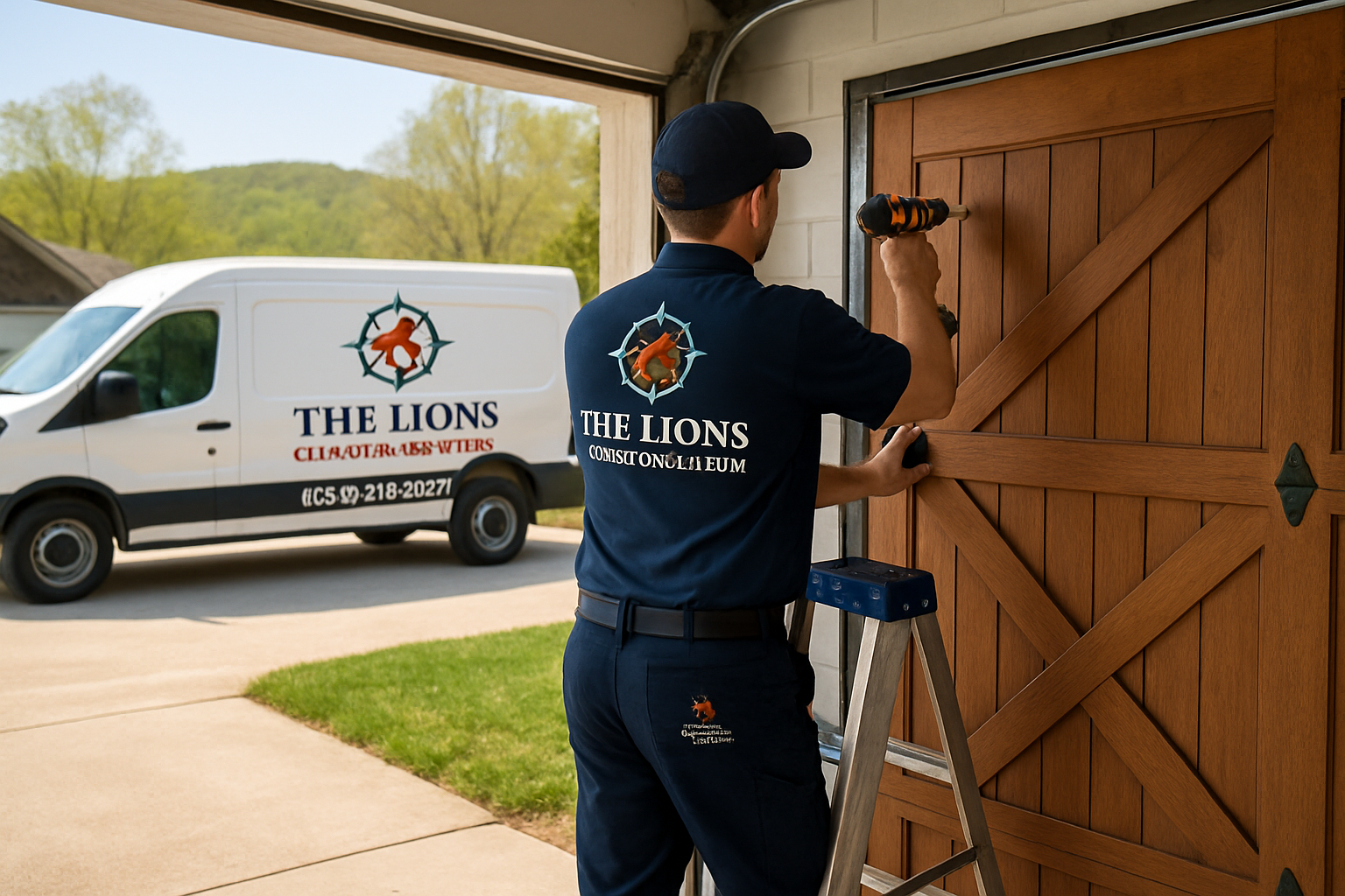 Garage Door Panel Replacement in Waynesville