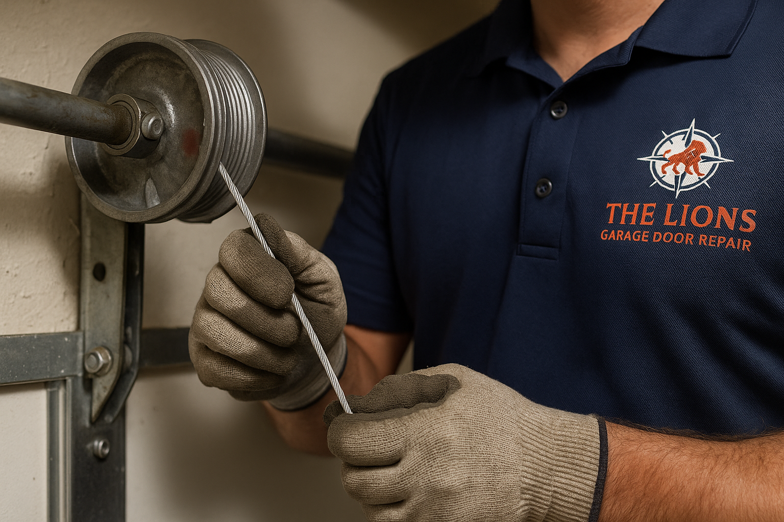 Garage Door Cable Repair in Waynesville