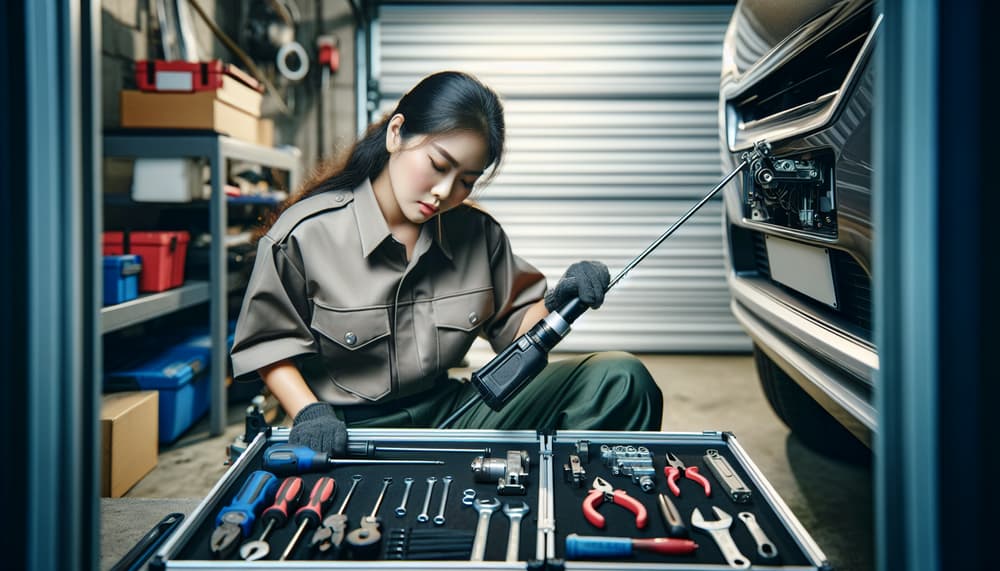 Our professional garage door opener repair process