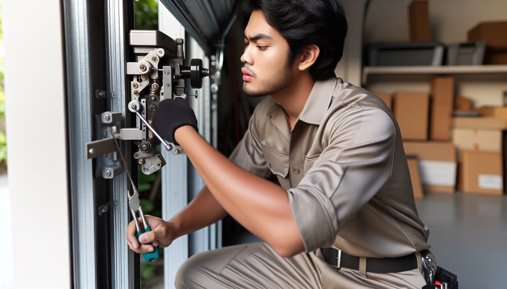 Our professional garage door cable repair process
